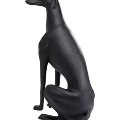 Deko & Geschenkartikel-KARE Design Skulptur Greyhound Oskar Schwarz 180Cm