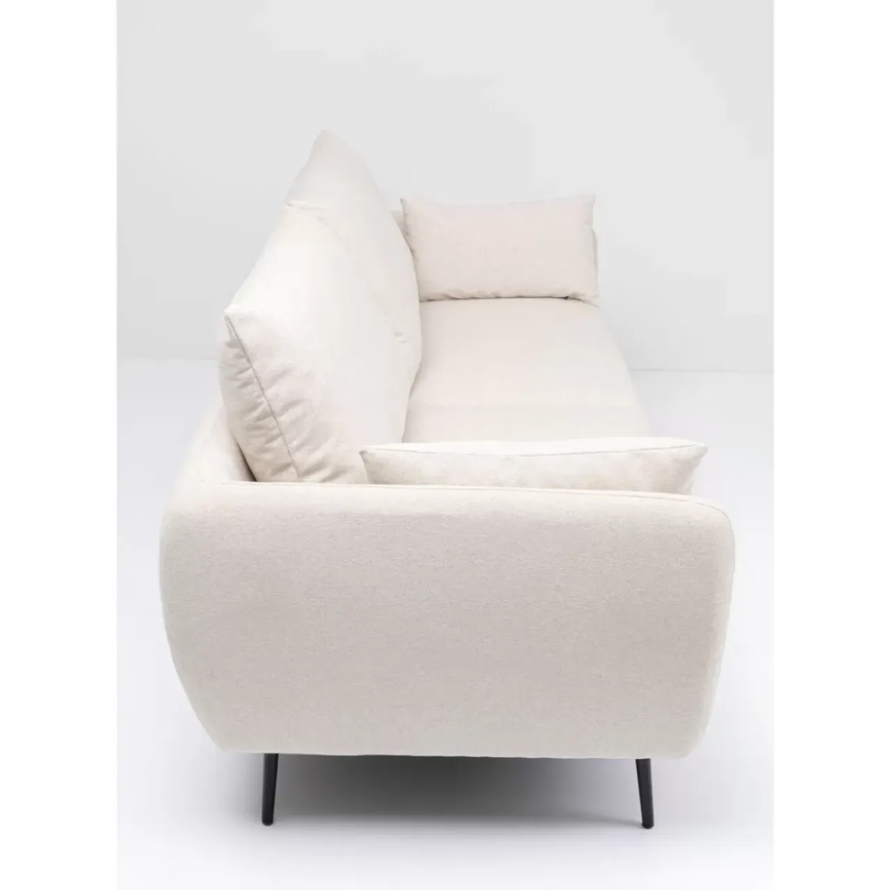 Sofas & Couches-KARE Design Sofa Amalfi 2-Sitzer Creme 219Cm