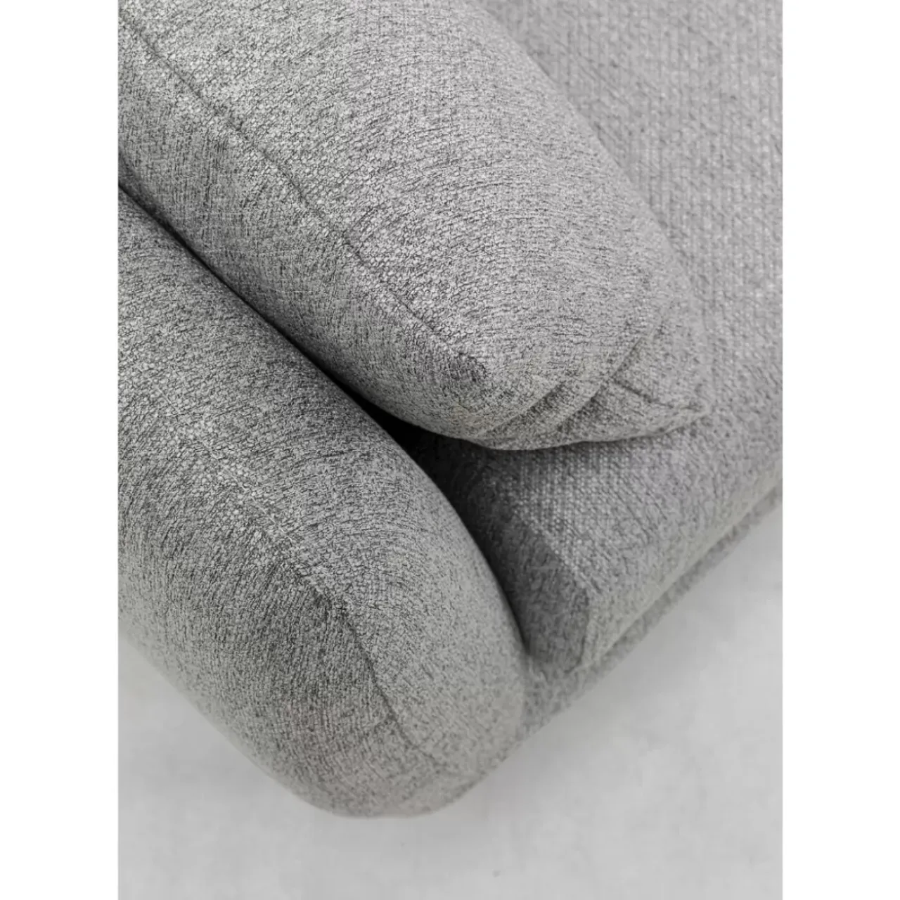 Sofas & Couches-KARE Design Sofa Amalfi 2-Sitzer Grau 219Cm