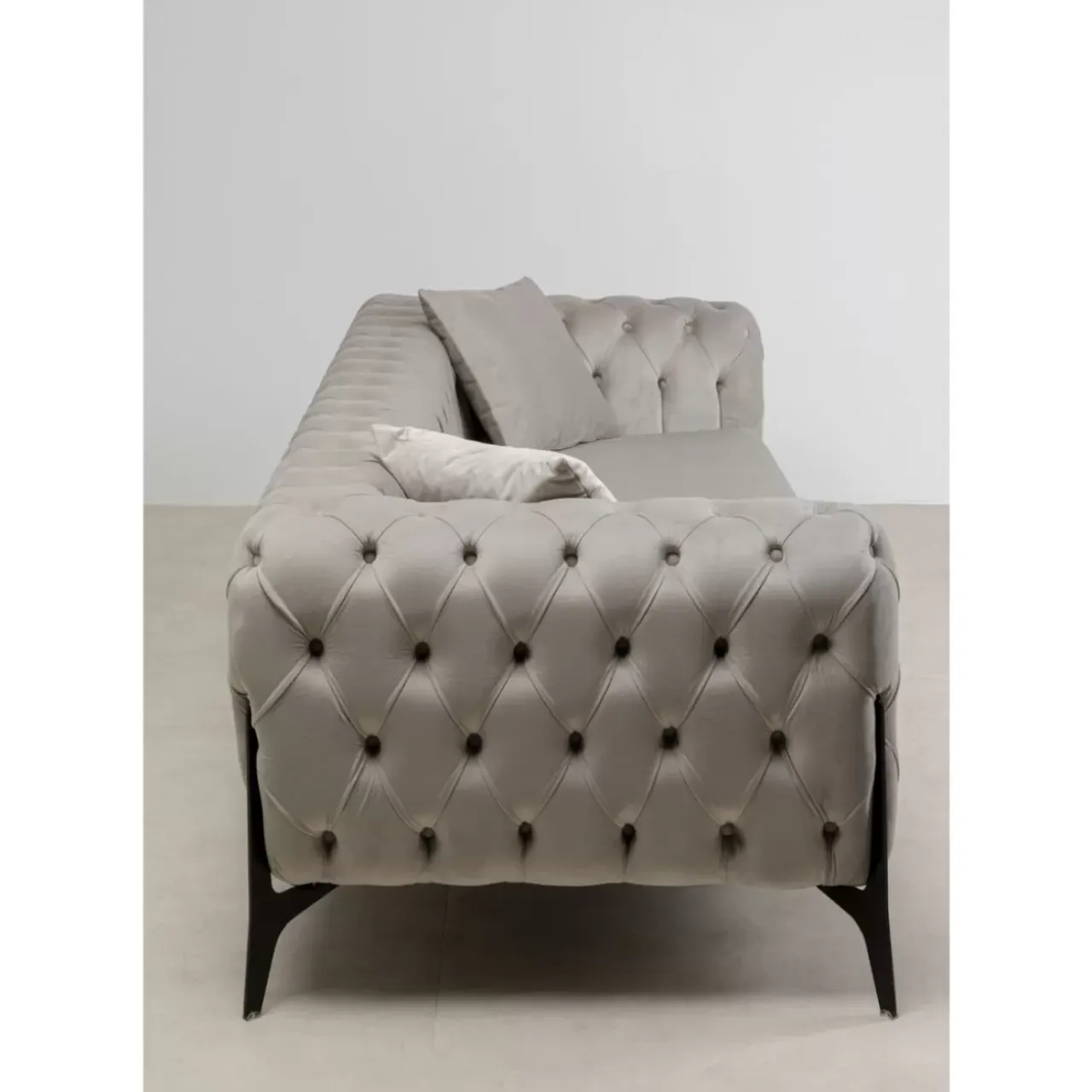 Sofas & Couches-KARE Design Sofa Bellissima 3-Sitzer Beige 240Cm