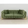 Sofas & Couches-KARE Design Sofa Bellissima 2-Sitzer Velvet Grun 200Cm