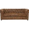 Sofas & Couches-KARE Design Sofa Cambridge 3-Sitzer Vintage Smart