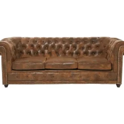 Sofas & Couches-KARE Design Sofa Cambridge 3-Sitzer Vintage Smart