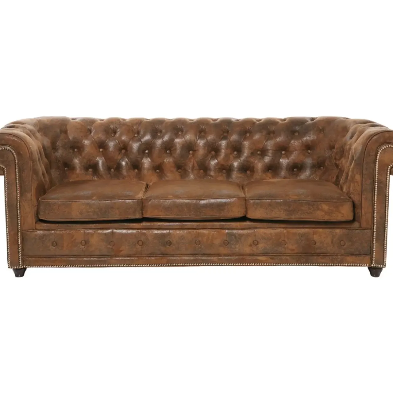 Sofas & Couches-KARE Design Sofa Cambridge 3-Sitzer Vintage Smart