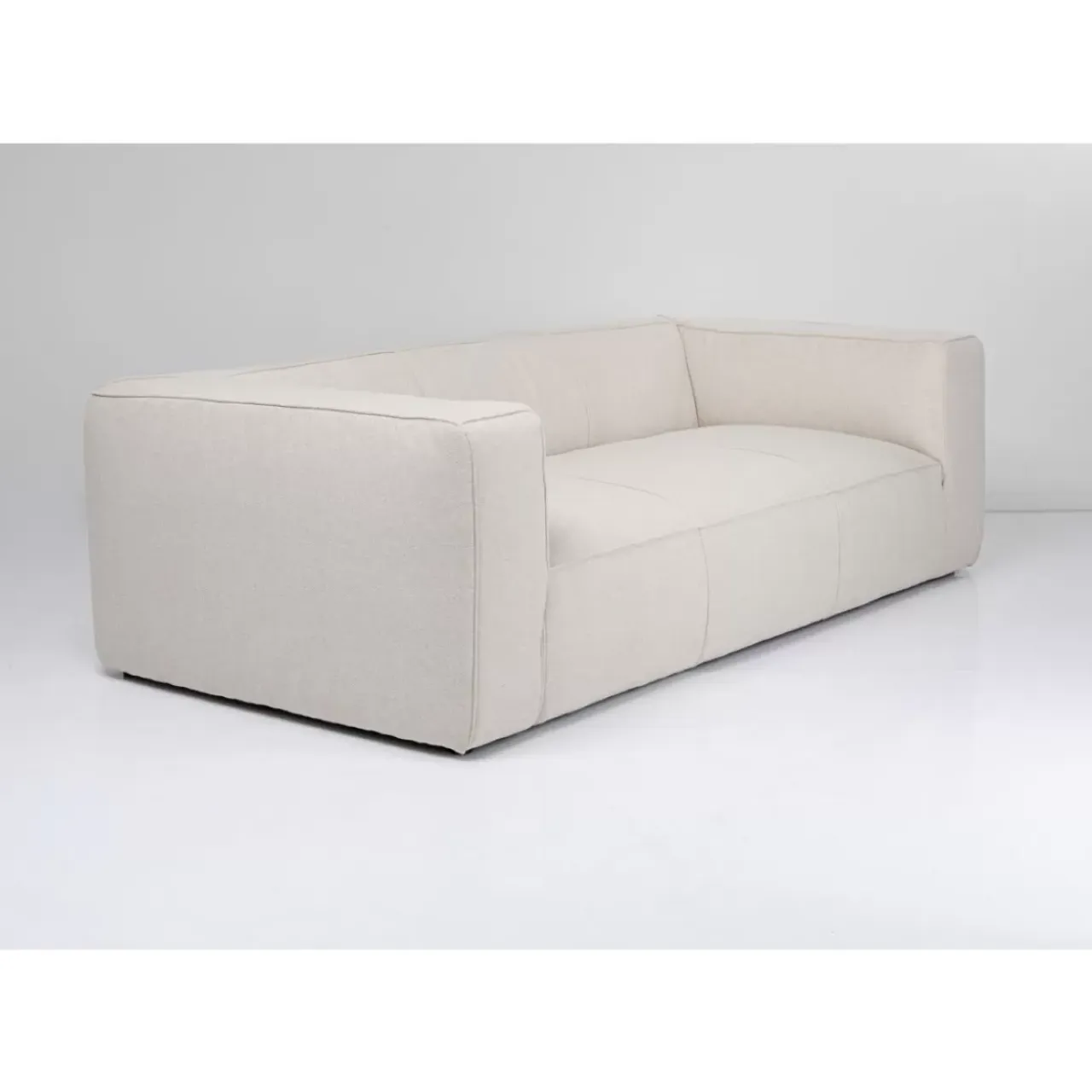 Sofas & Couches-KARE Design Sofa Cubetto 3-Sitzer Creme 220Cm