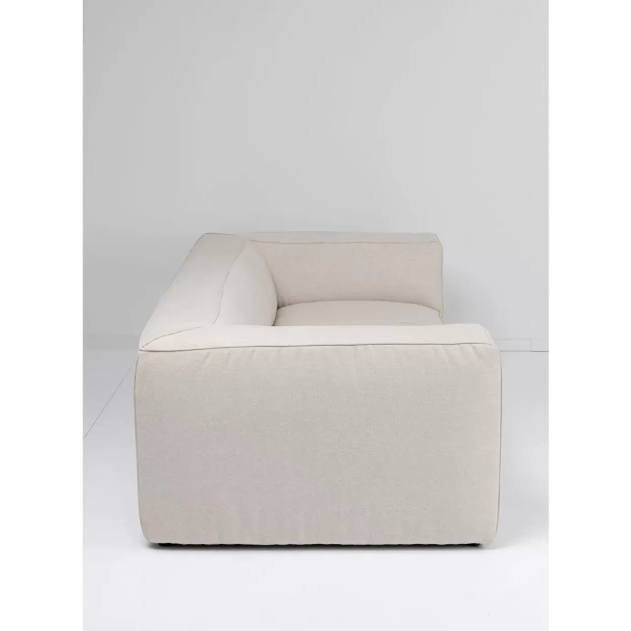 Sofas & Couches-KARE Design Sofa Cubetto 3-Sitzer Creme 220Cm