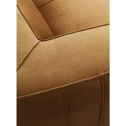 Sofas & Couches-KARE Design Sofa Cubetto 3-Sitzer Velvet Braun