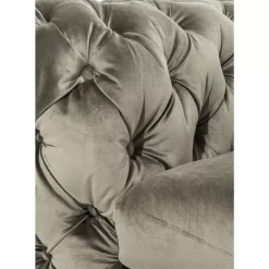 Sofas & Couches-KARE Design Sofa Desire 3-Sitzer Khaki