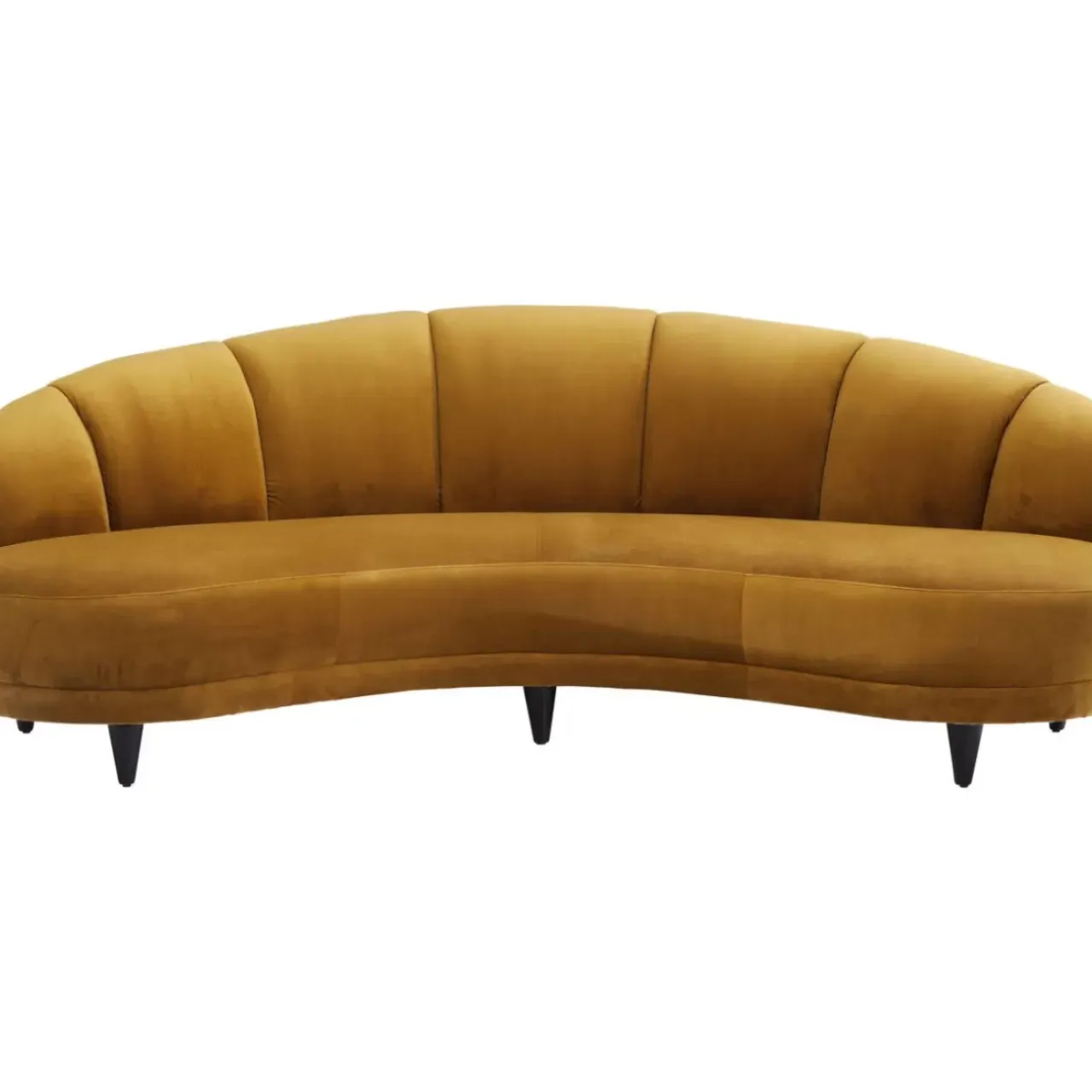 Sofas & Couches-KARE Design Sofa Dschinn 3-Sitzer Amber 233Cm