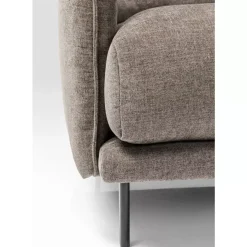 Sofas & Couches-KARE Design Sofa Edna 3-Sitzer Grau 245Cm
