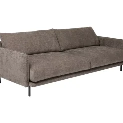 Sofas & Couches-KARE Design Sofa Edna 3-Sitzer Grau 245Cm