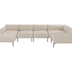 Sofas & Couches-KARE Design Sofa Element Chiara Creme 76Cm