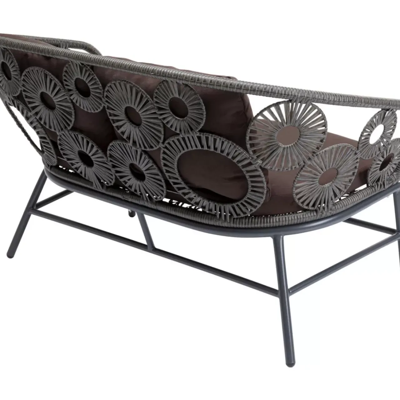 Outdoormöbel-KARE Design Sofa Ibiza Braun