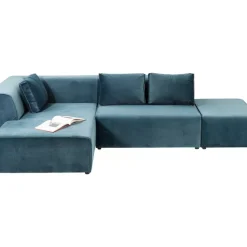 Sofas & Couches-KARE Design Sofa Infinity Velvet Ocean Links