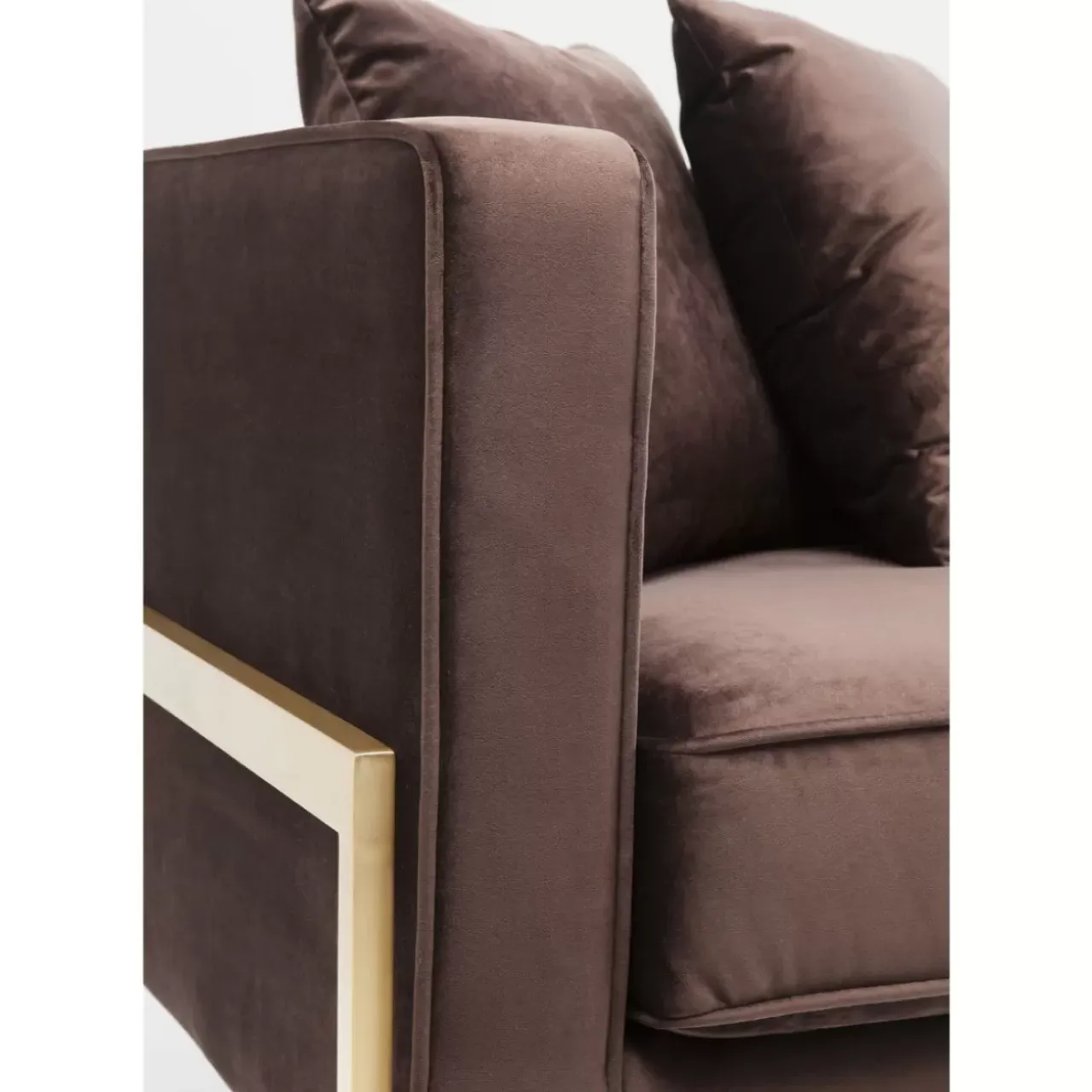 Sofas & Couches-KARE Design Sofa Loft 3-Sitzer Braun