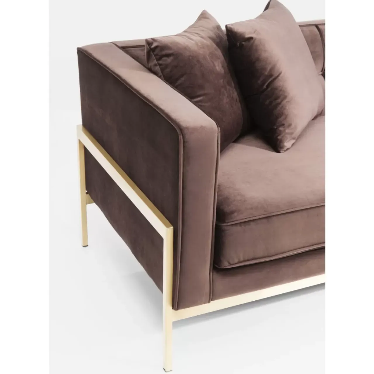 Sofas & Couches-KARE Design Sofa Loft 3-Sitzer Braun