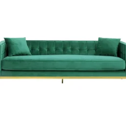 Sofas & Couches-KARE Design Sofa Loft 3-Sitzer Grun