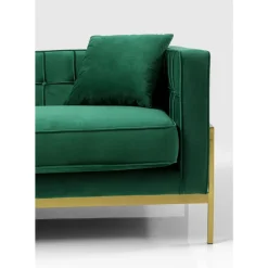 Sofas & Couches-KARE Design Sofa Loft 3-Sitzer Grun