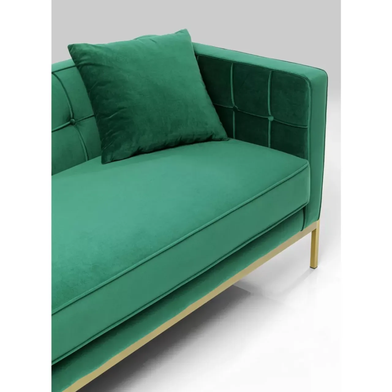 Sofas & Couches-KARE Design Sofa Loft 3-Sitzer Grun