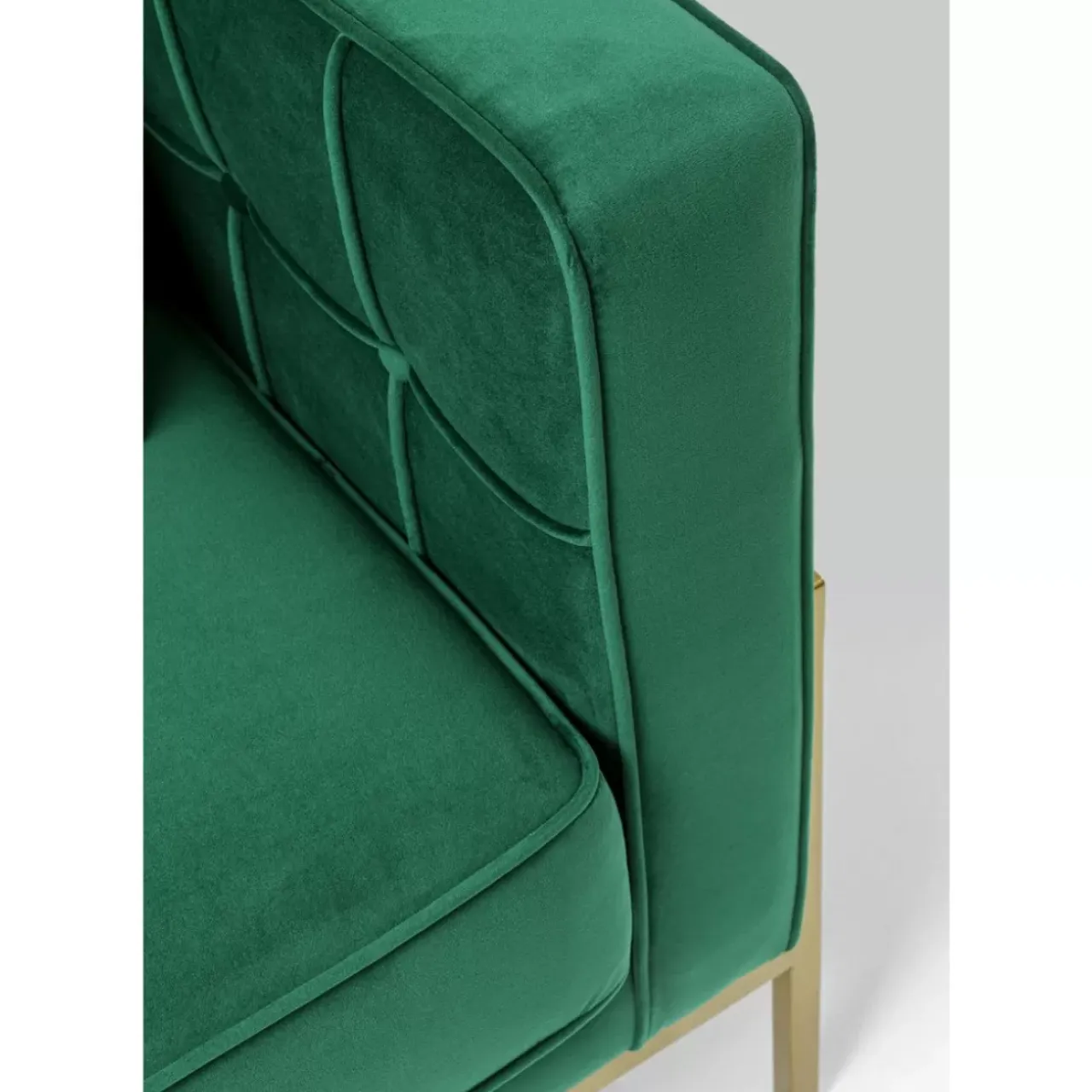Sofas & Couches-KARE Design Sofa Loft 3-Sitzer Grun