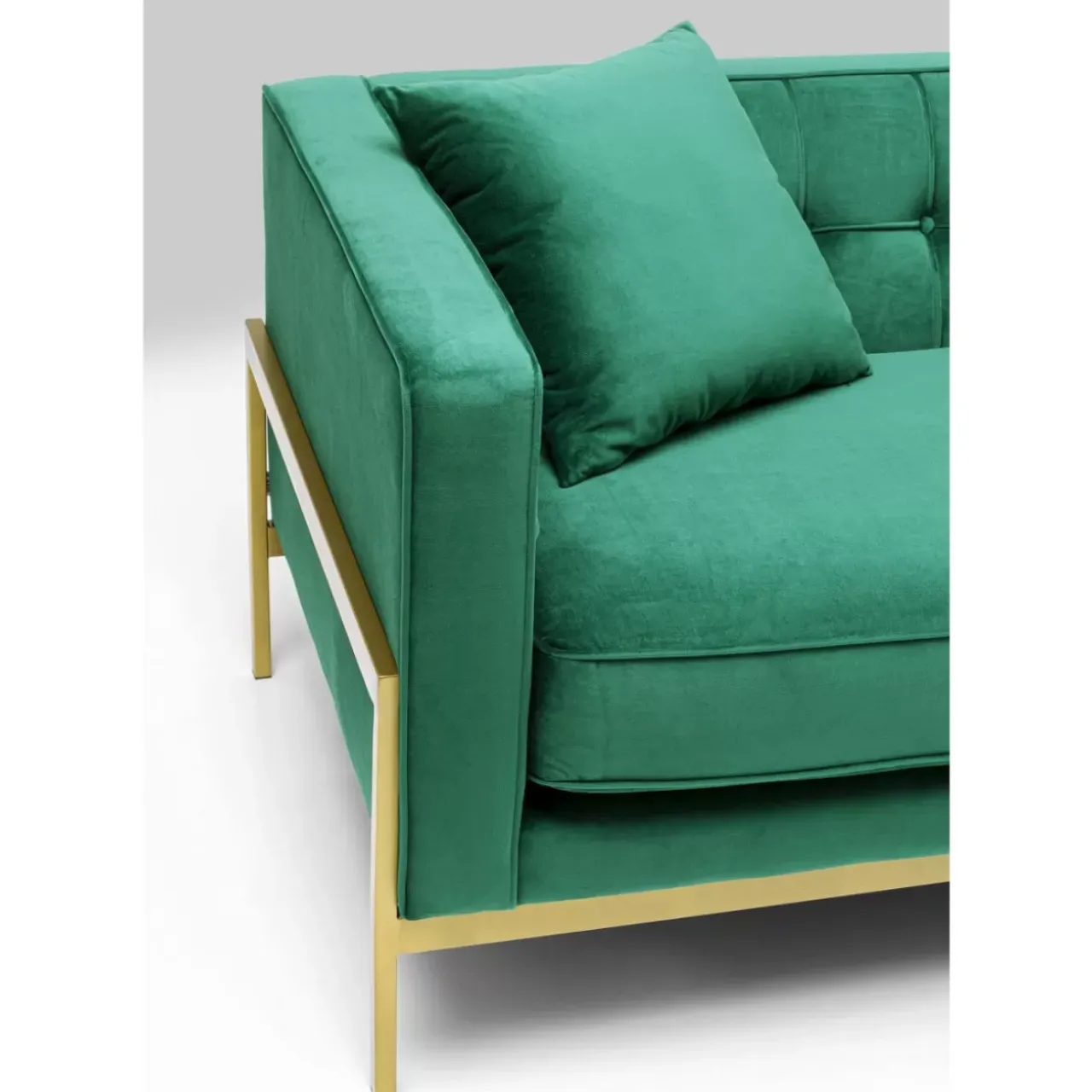 Sofas & Couches-KARE Design Sofa Loft 3-Sitzer Grun