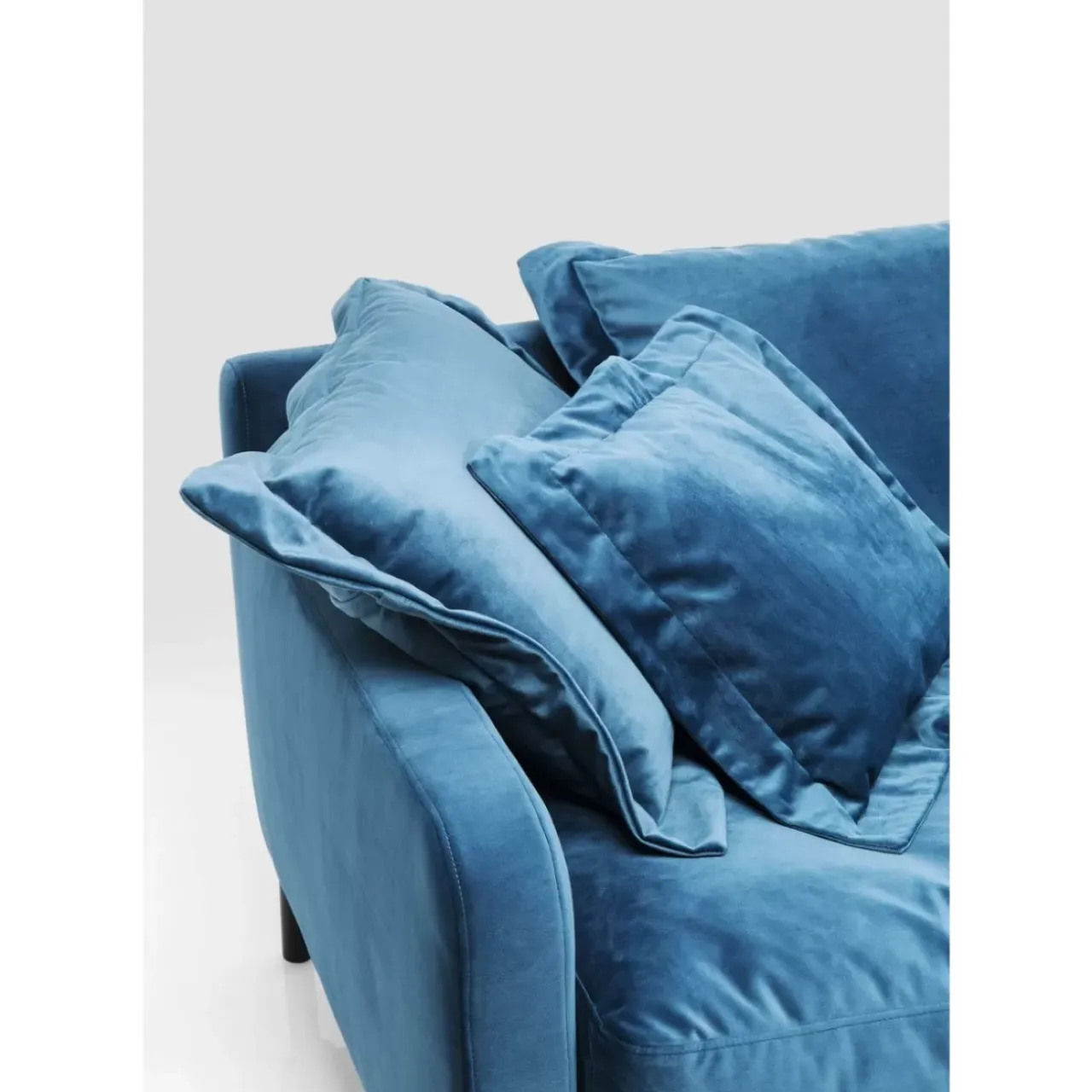 Sofas & Couches-KARE Design Sofa Lullaby 3-Sitzer Petrol