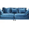 Sofas & Couches-KARE Design Sofa Lullaby 2-Sitzer Petrol