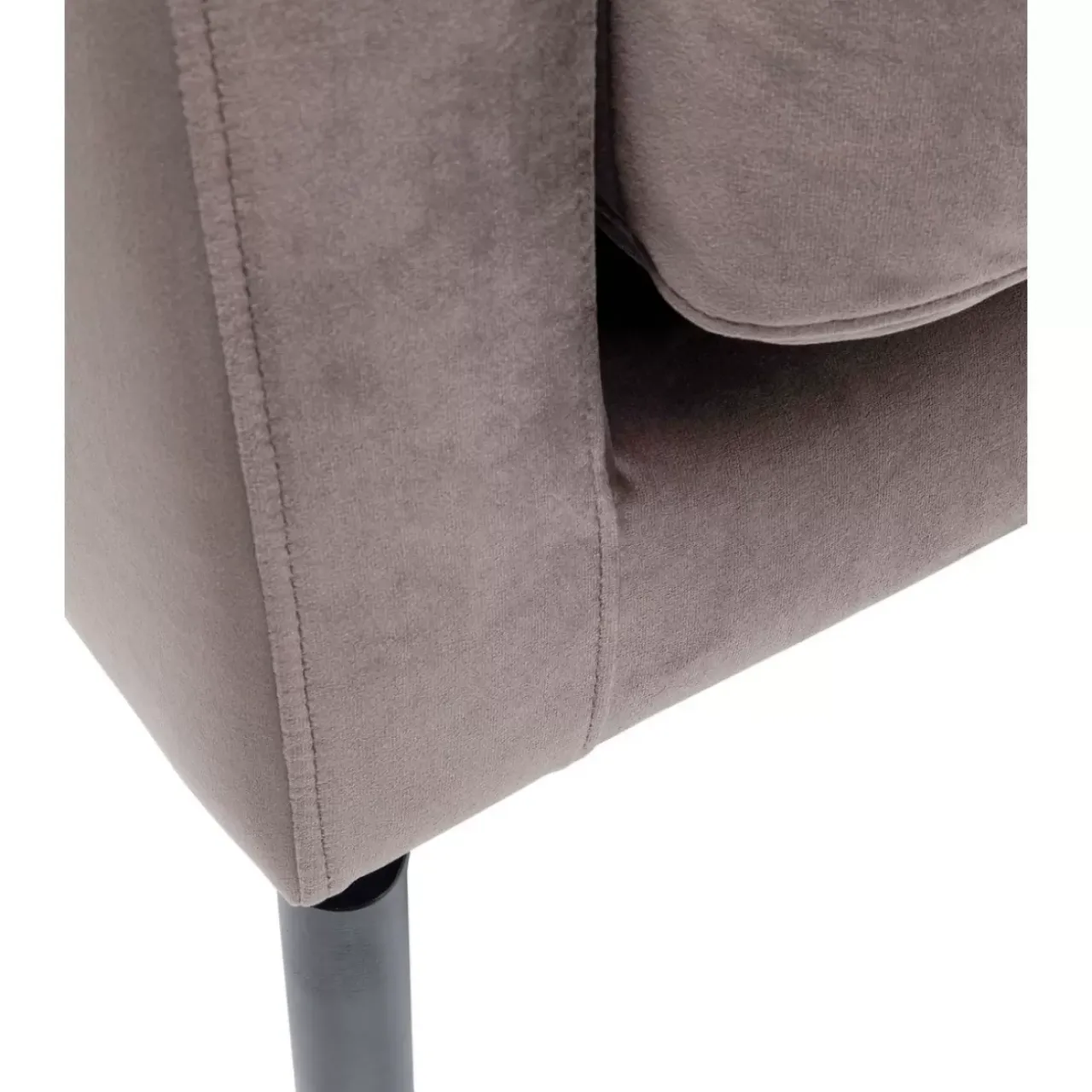 Sofas & Couches-KARE Design Sofa Lullaby 2-Sitzer Taupe