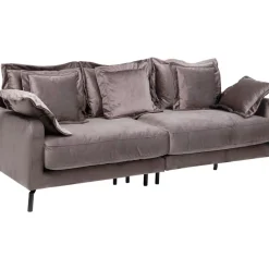 Sofas & Couches-KARE Design Sofa Lullaby 2-Sitzer Taupe