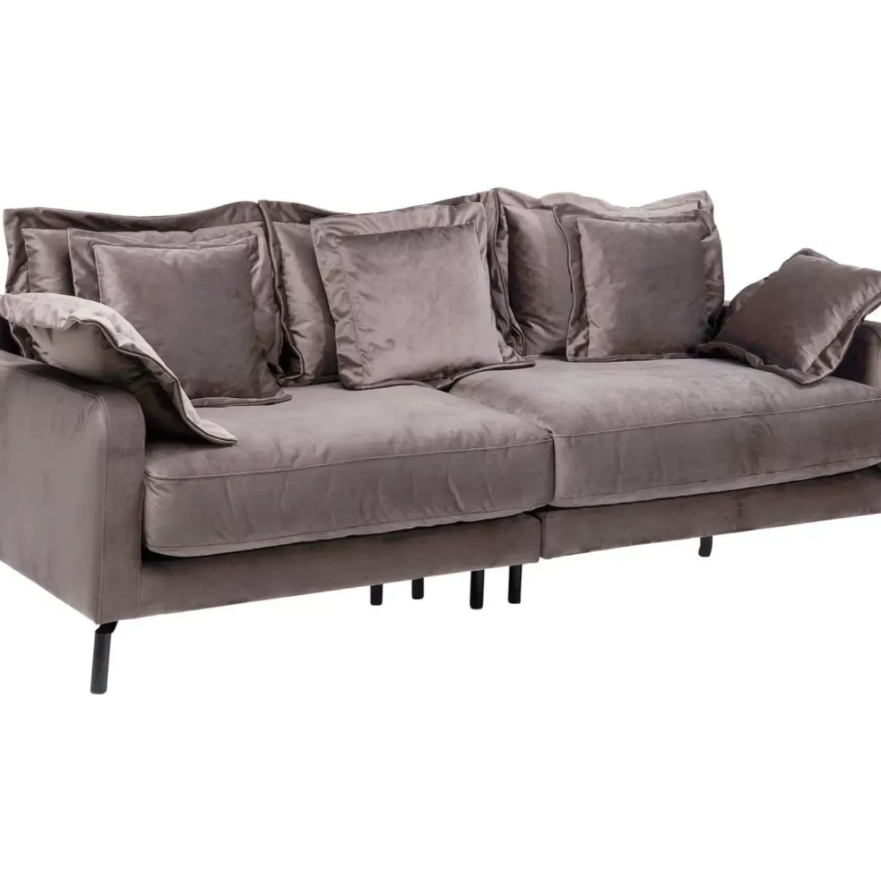 Sofas & Couches-KARE Design Sofa Lullaby 2-Sitzer Taupe