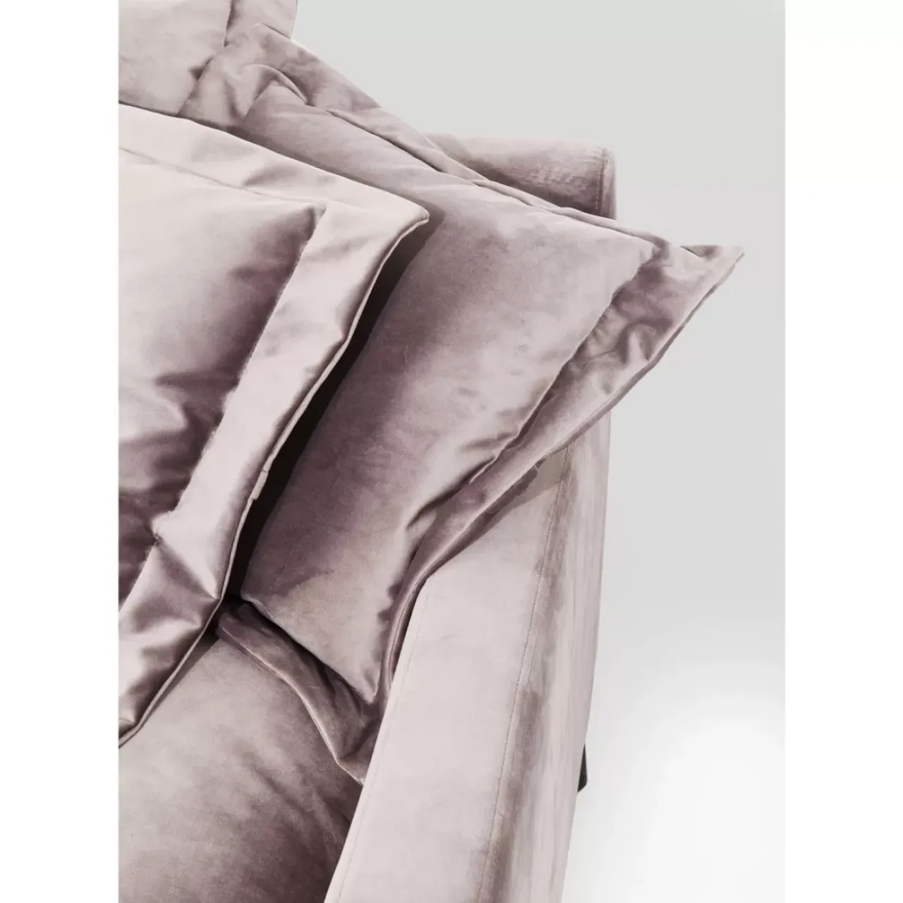Sofas & Couches-KARE Design Sofa Lullaby 3-Sitzer Taupe