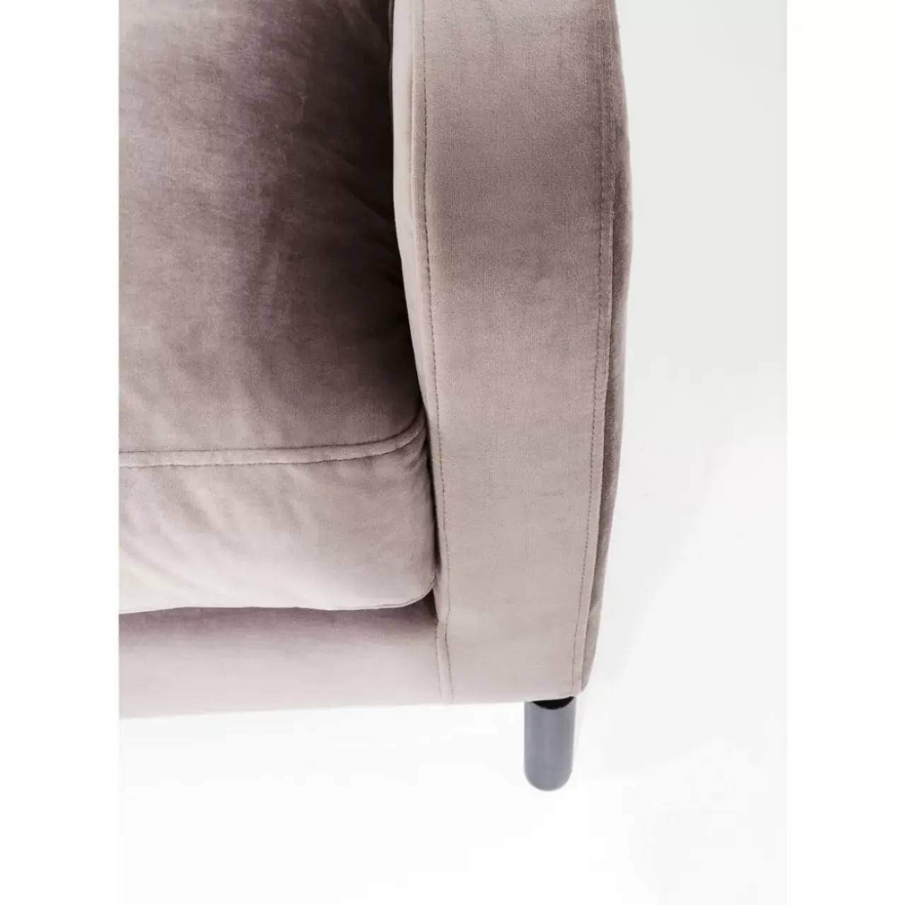 Sofas & Couches-KARE Design Sofa Lullaby 3-Sitzer Taupe