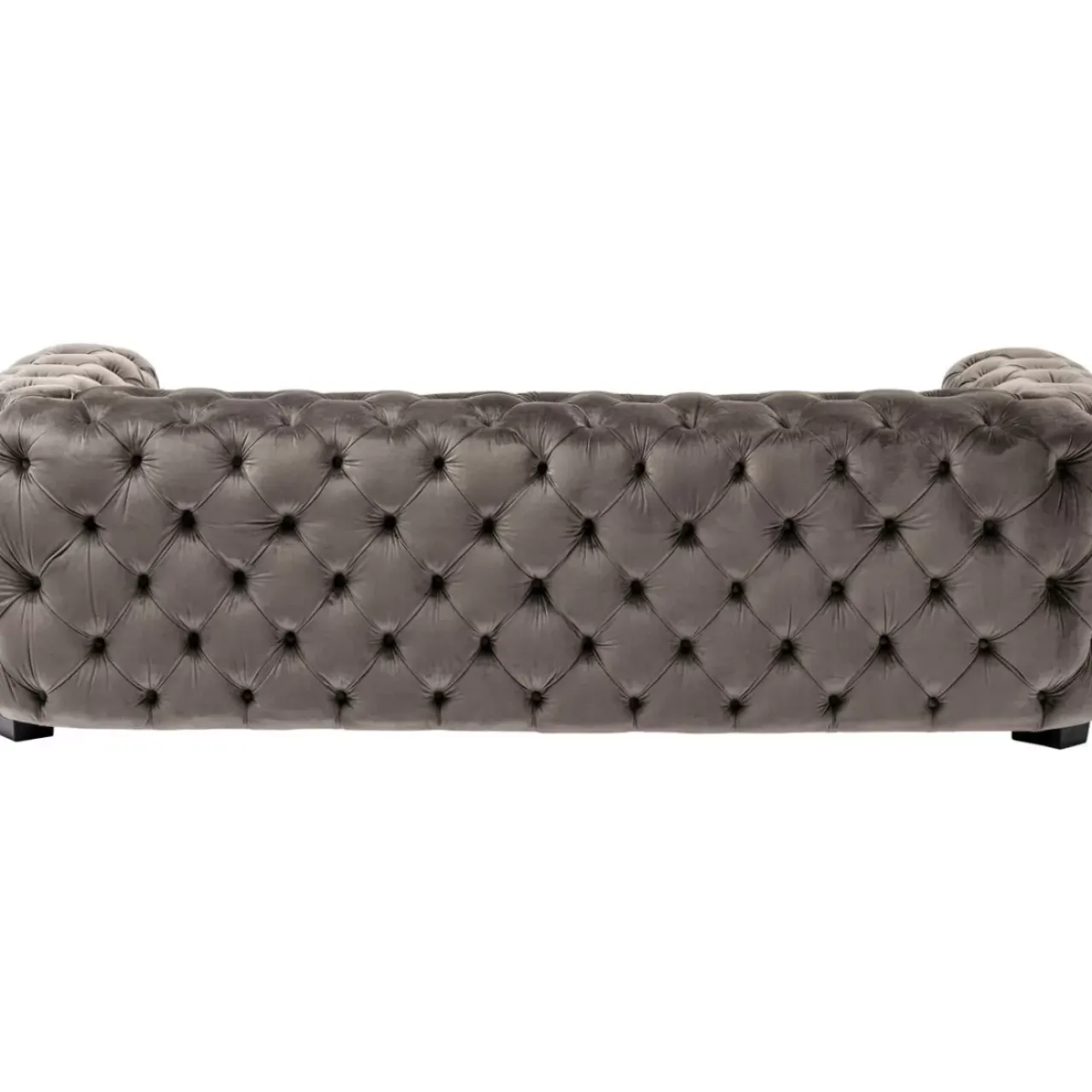 Sofas & Couches-KARE Design Sofa Metropol 3-Sitzer Grau 238Cm