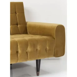 Sofas & Couches-KARE Design Sofa Milchbar 3-Sitzer Velvet Honey