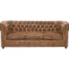 Sofas & Couches-KARE Design Sofa Oxford 3-Sitzer Vintage Smart