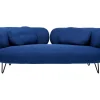 Sofas & Couches-KARE Design Sofa Peppo 2-Sitzer Blau 182Cm