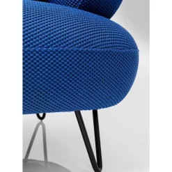 Sofas & Couches-KARE Design Sofa Peppo 2-Sitzer Blau 182Cm