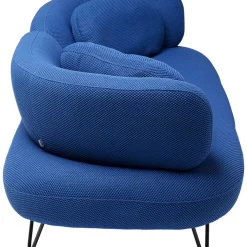 Sofas & Couches-KARE Design Sofa Peppo 2-Sitzer Blau 182Cm