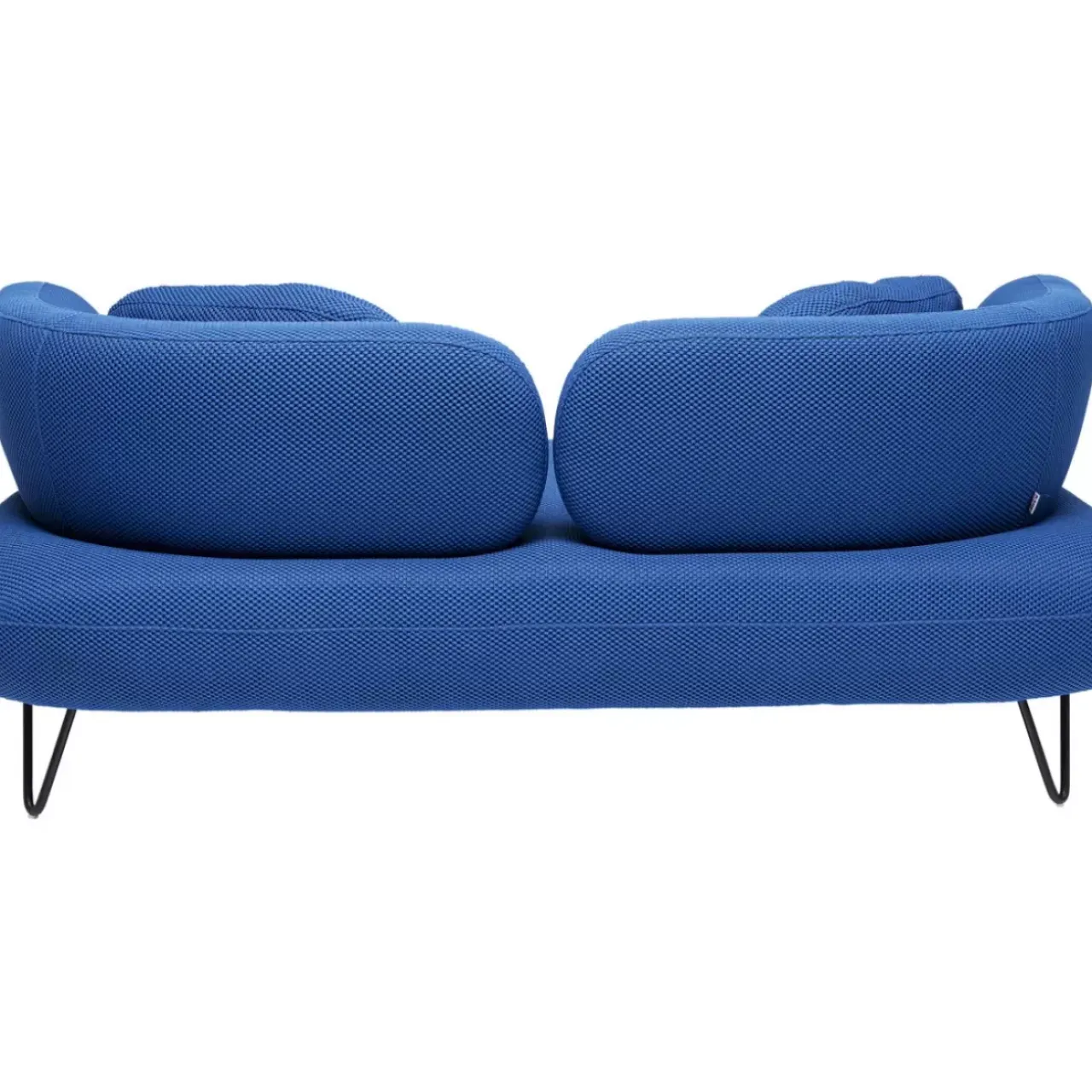 Sofas & Couches-KARE Design Sofa Peppo 2-Sitzer Blau 182Cm