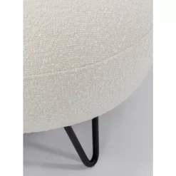 Sofas & Couches-KARE Design Sofa Peppo 2-Sitzer Weis 182Cm