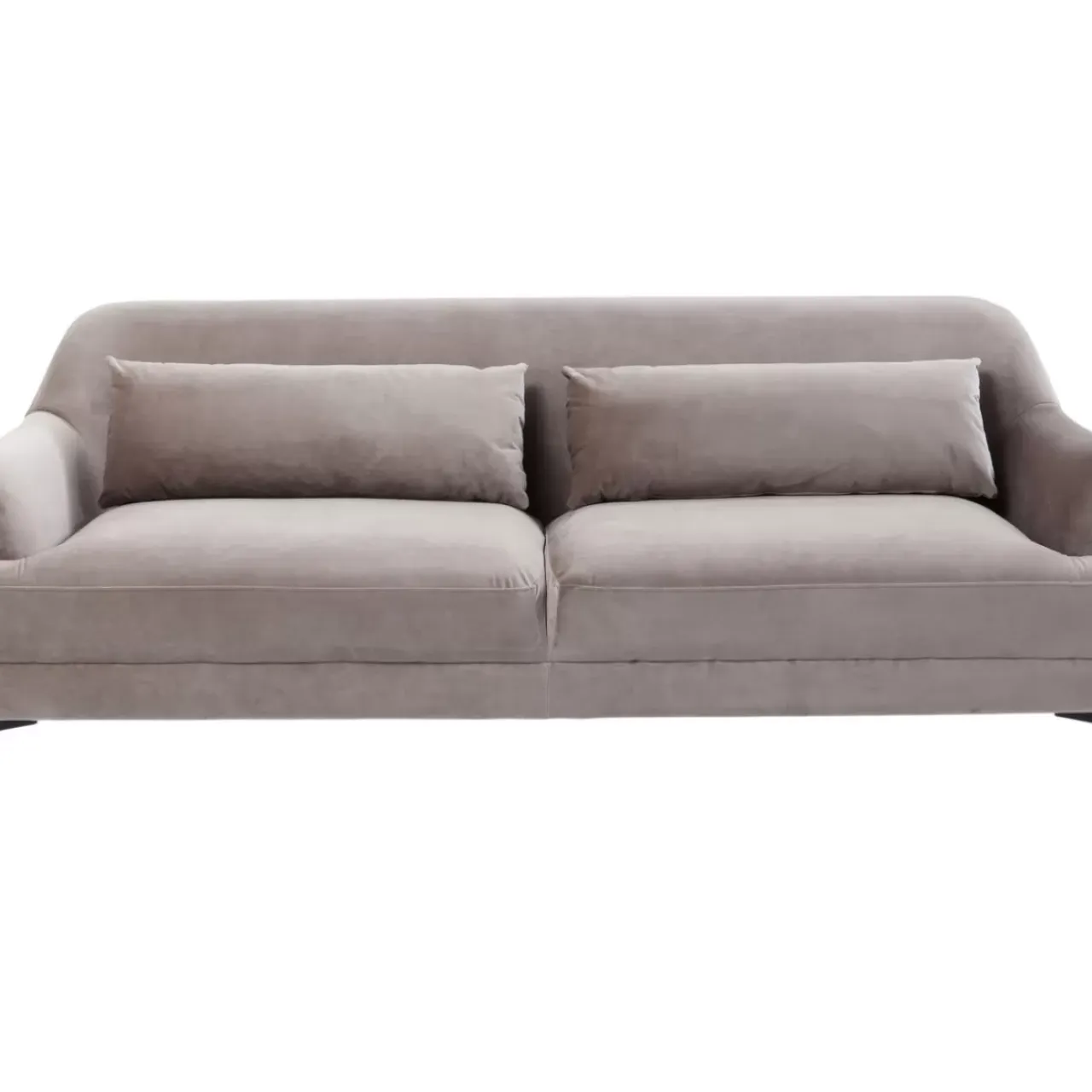 Sofas & Couches-KARE Design Sofa Proud 3-Sitzer Grau