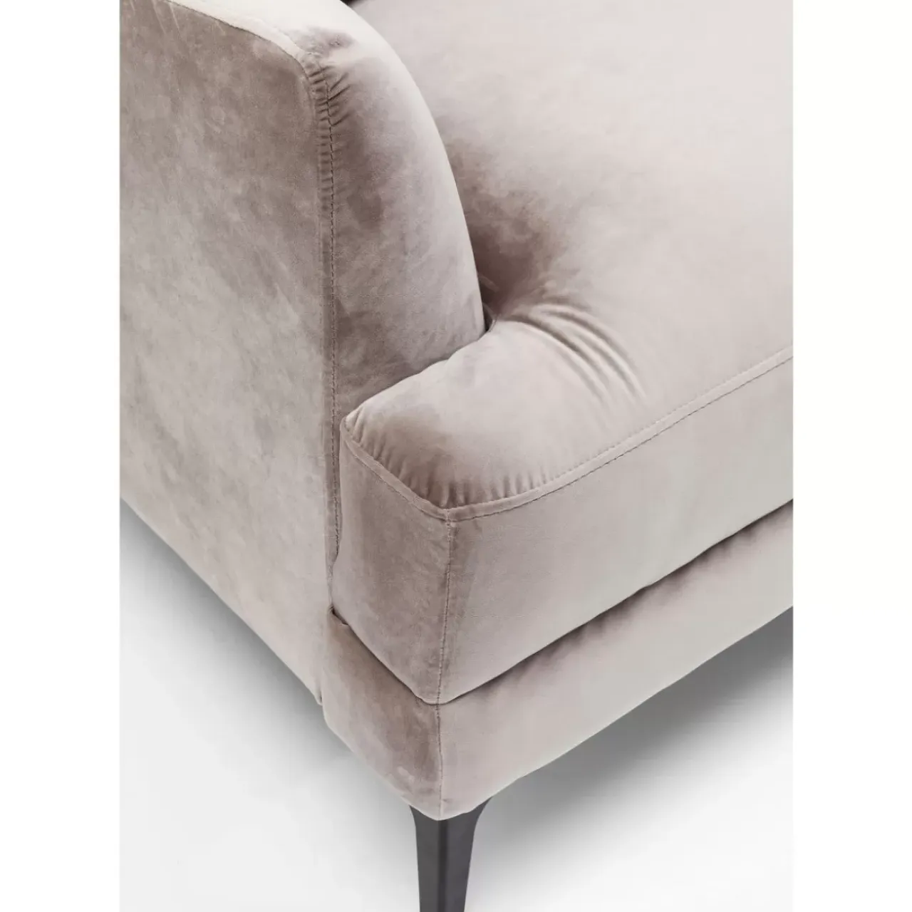 Sofas & Couches-KARE Design Sofa Proud 3-Sitzer Grau
