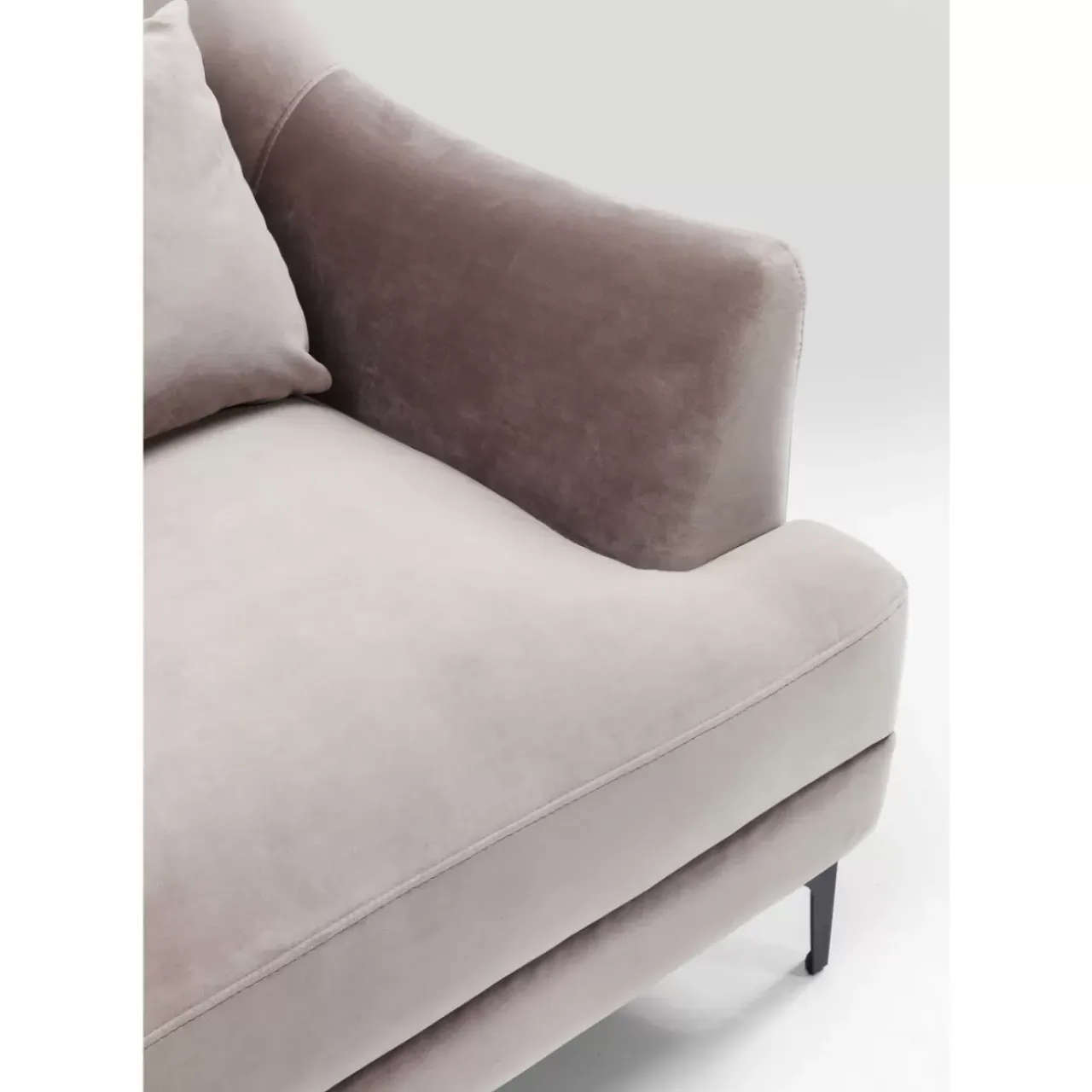 Sofas & Couches-KARE Design Sofa Proud 3-Sitzer Grau