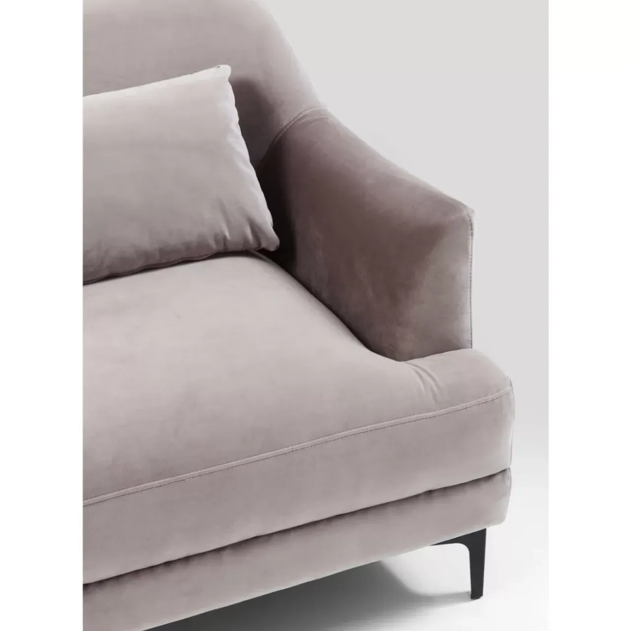 Sofas & Couches-KARE Design Sofa Proud 3-Sitzer Grau