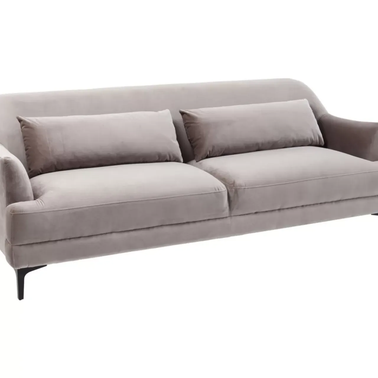 Sofas & Couches-KARE Design Sofa Proud 3-Sitzer Grau