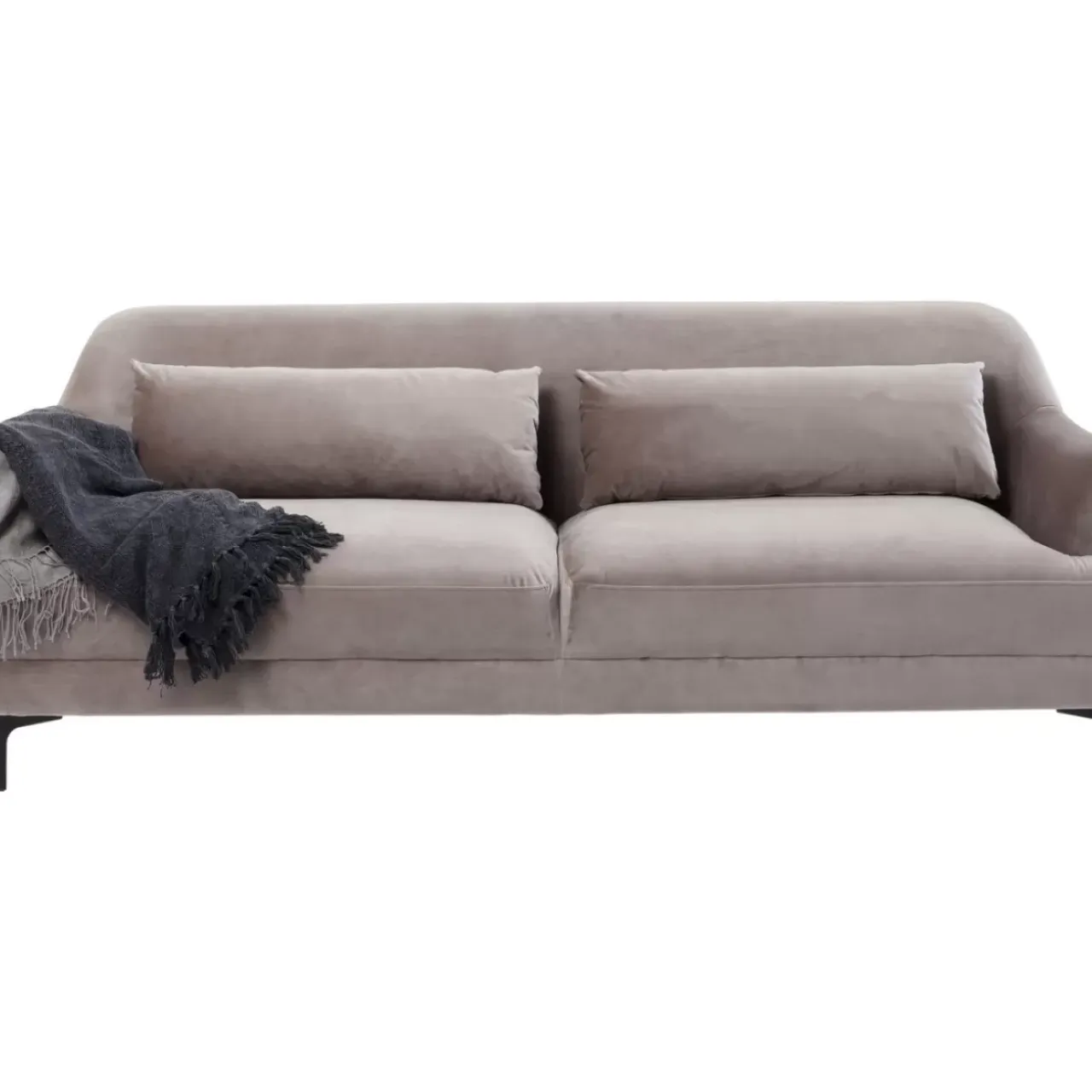 Sofas & Couches-KARE Design Sofa Proud 3-Sitzer Grau