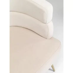 Sofas & Couches-KARE Design Sofa Sandwich 2-Sitzer Creme 125Cm