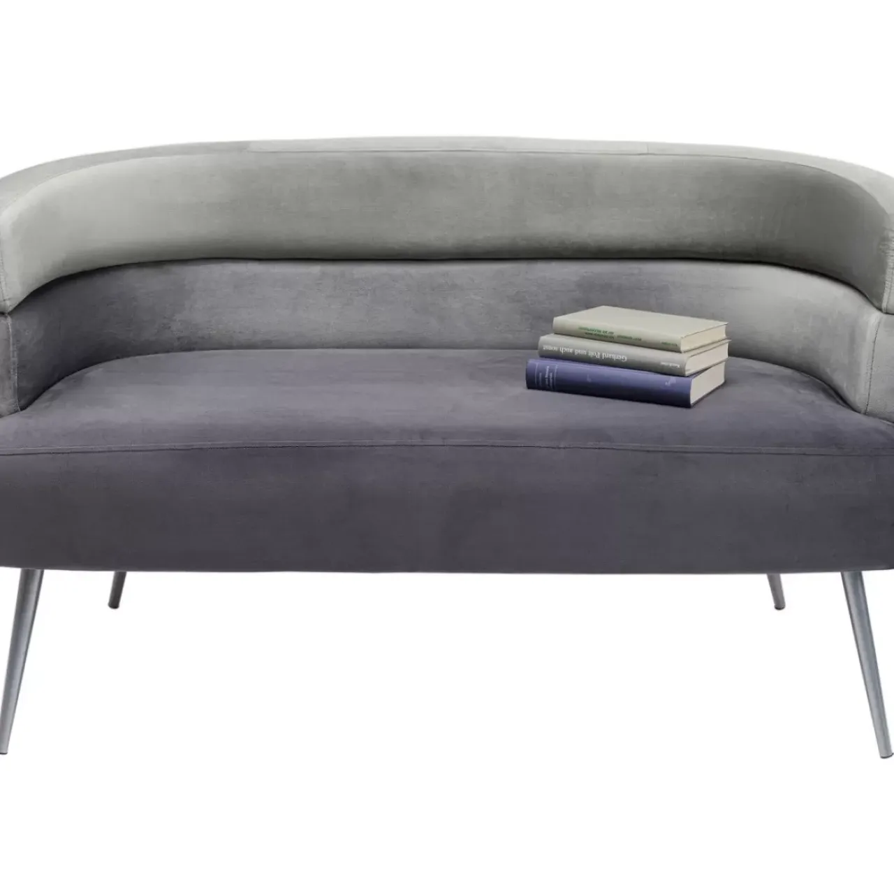 Sofas & Couches-KARE Design Sofa Sandwich 2-Sitzer Grau