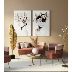 Sofas & Couches-KARE Design Sofa Sandwich 2-Sitzer Rosa