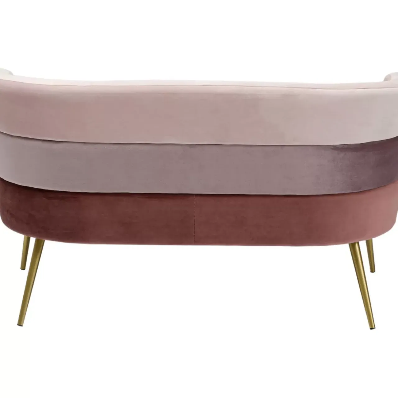 Sofas & Couches-KARE Design Sofa Sandwich 2-Sitzer Rosa
